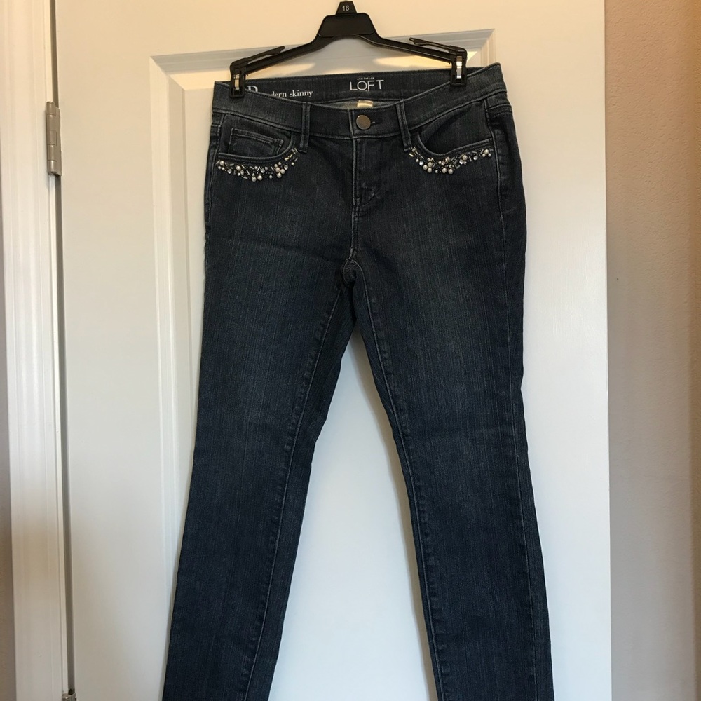 Loft modern skinny jeans